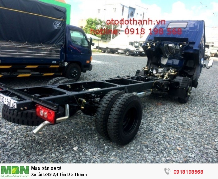 Xe tải Đô Thành IZ49 Euro4 Mới xuất xưởng 2018