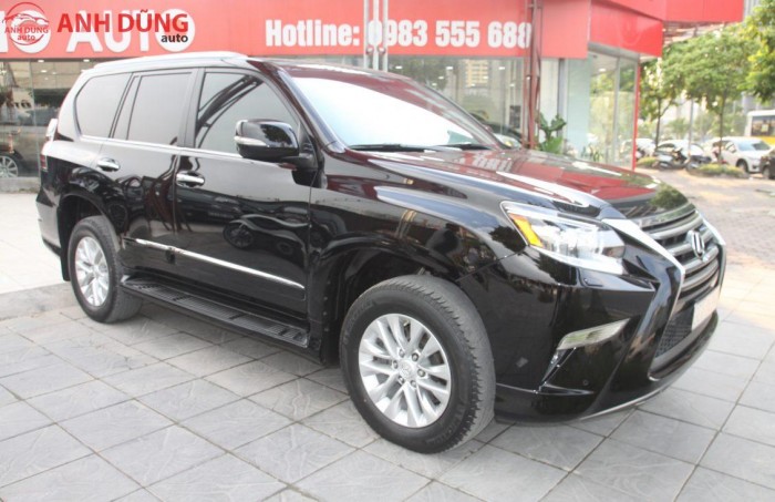 Xe LEXUS GX460 năm 2014, màu đen, nội thất kem. ODO: 39.000Km
