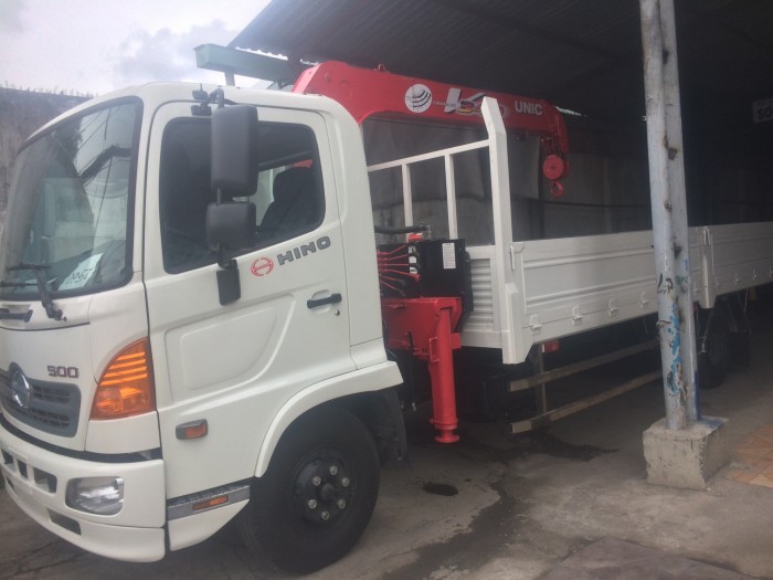 Xe tải HiNO FC gắn cẩu Unic 340