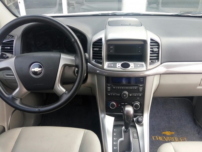 Chevrolet Captiva LTZ 2.4 AT, 2013, màu tắng, biển SG, giá TL