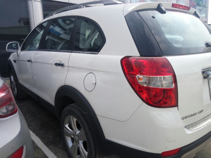 Chevrolet Captiva LTZ 2.4 AT, 2013, màu tắng, biển SG, giá TL