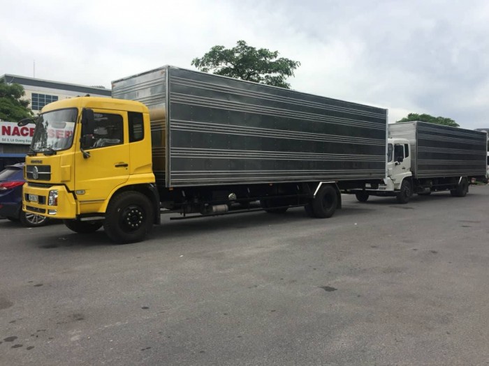 Xe tải Dongfeng thùng kín 6,7 tấn
