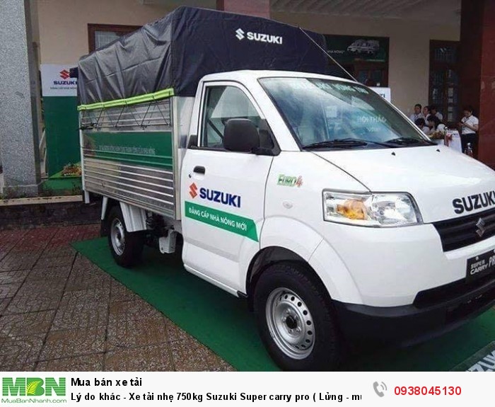 Xe tải nhẹ 750kg Suzuki Super carry pro - KHUYẾN MÃI 100% PHÍ TRƯỚC BẠ
