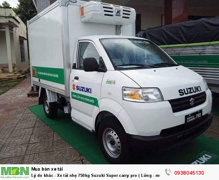 Xe tải nhẹ 750kg Suzuki Super carry pro - KHUYẾN MÃI 100% PHÍ TRƯỚC BẠ