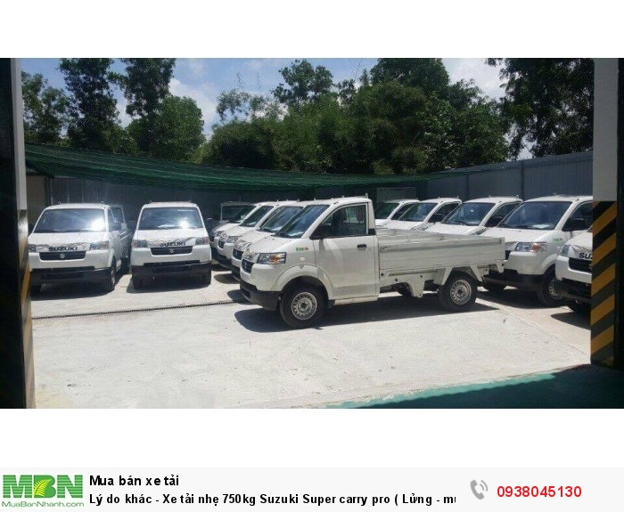 Xe tải nhẹ 750kg Suzuki Super carry pro - KHUYẾN MÃI 100% PHÍ TRƯỚC BẠ
