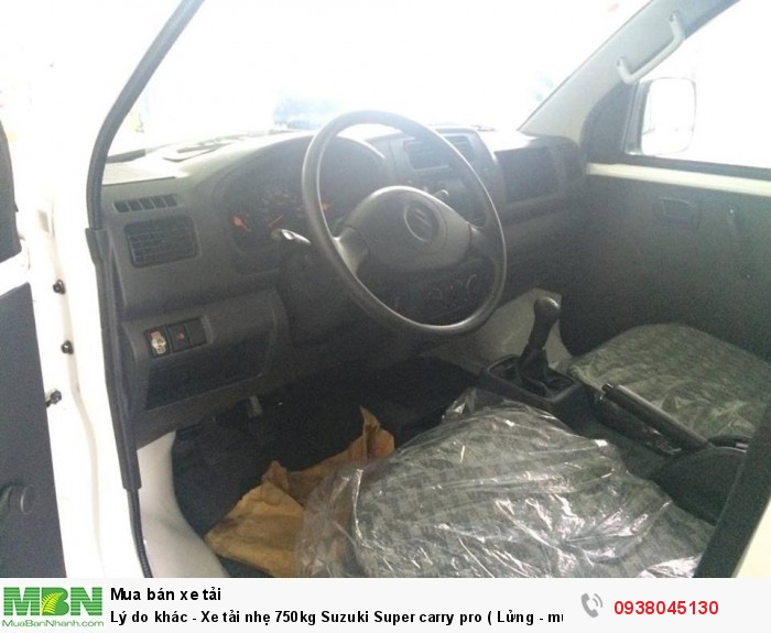 Xe tải nhẹ 750kg Suzuki Super carry pro - KHUYẾN MÃI 100% PHÍ TRƯỚC BẠ