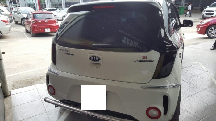 Bán Kia Morning Si, 1.2MT, 2015, màu trắng, biển SG, NH hỗ trợ 75%