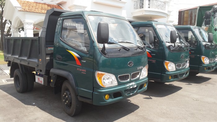 xe ben 2t4 cửu long máy huyndai
