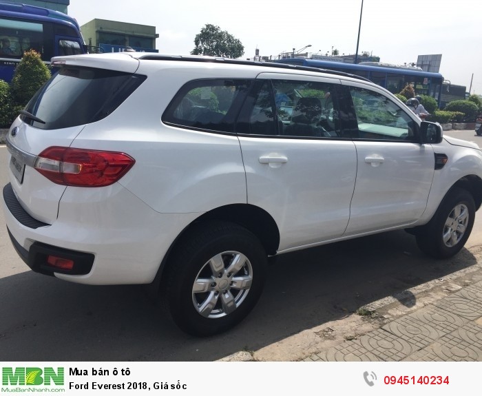 Ford Everest 2018, Giá sốc, HCM,Tây Ninh, Long An, Bình Phước