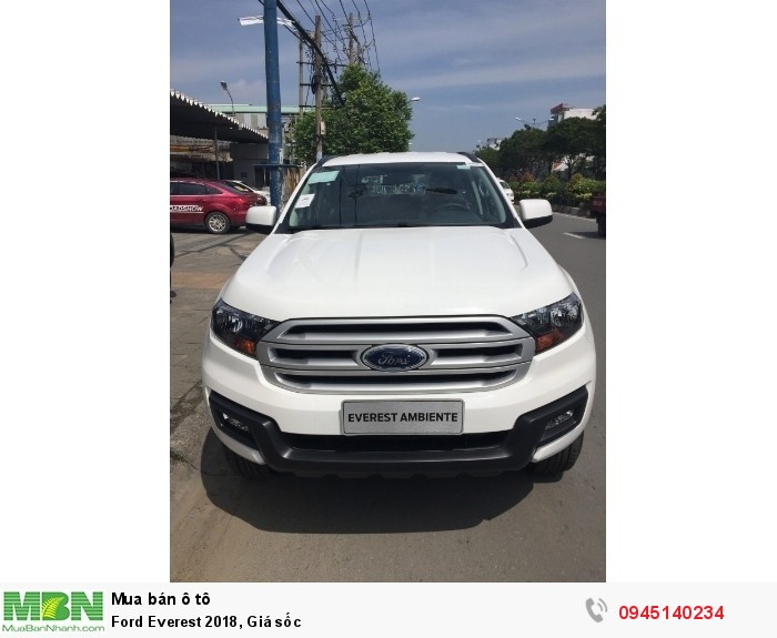 Ford Everest 2018, Giá sốc, HCM,Tây Ninh, Long An, Bình Phước