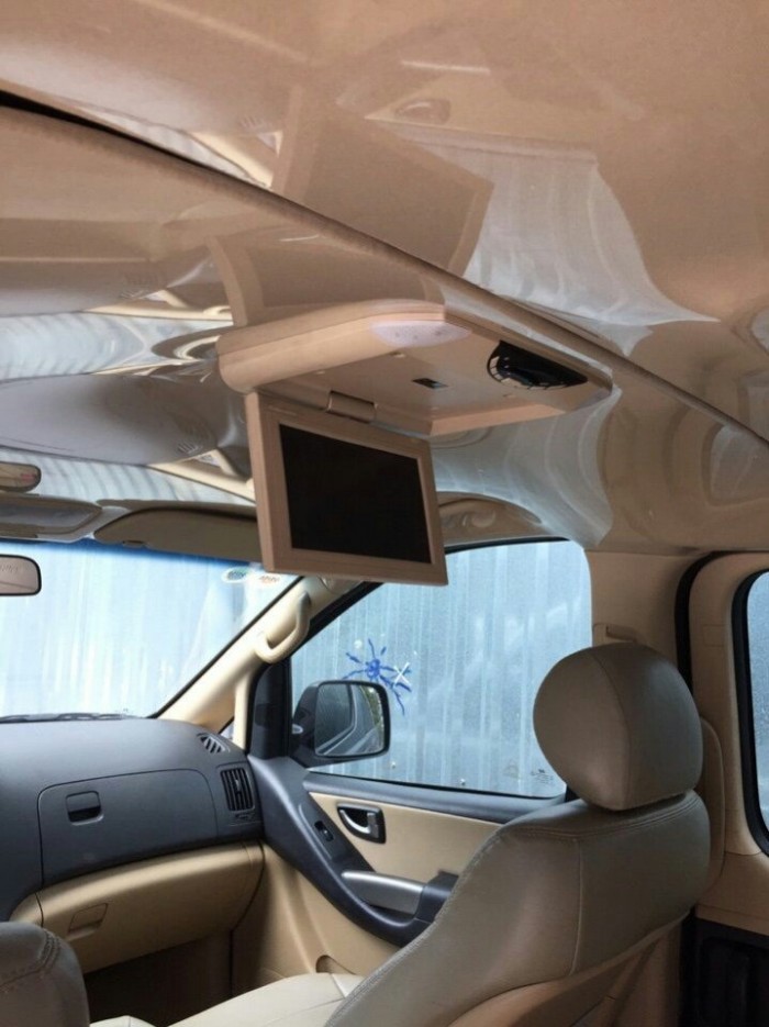 Bán Hyundai starex 2.4MT 2015 màu ghi máy xăng xe đẹp