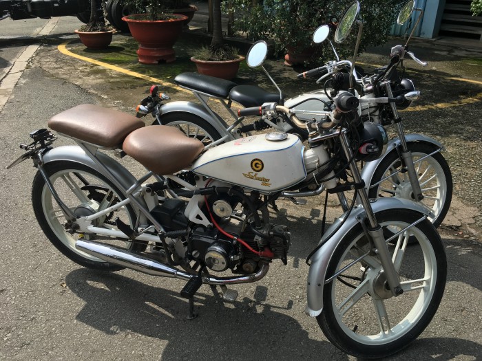 xe solowin, bán cặp xe solowin màu trắng sữa cực hiếm