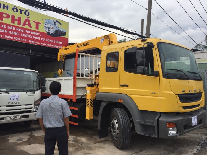 Xe Fuso Fj 12 Tấn | Fuso 12 Tấn Gắn Câu 5 Tấn