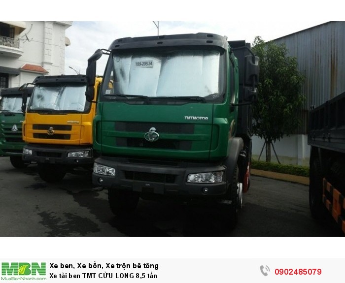 Xe tải ben TMT CỬU LONG 8,5 tấn
