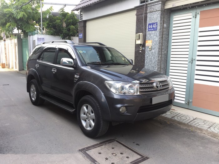 Bán chiếc Fortuner 20019 mt chạy dầu màu xám lông chuột