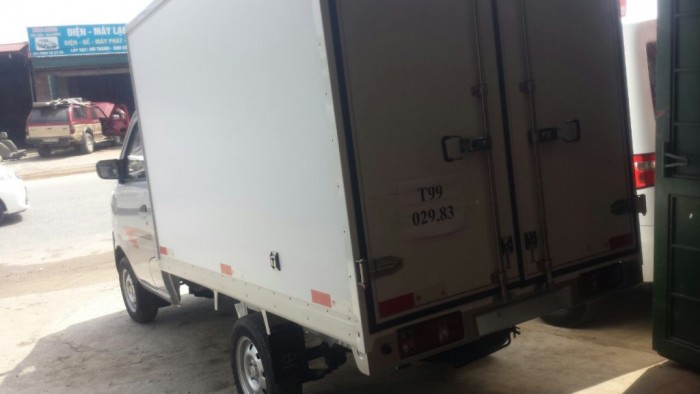 xe tải dongben 870kg thùng kín- composite