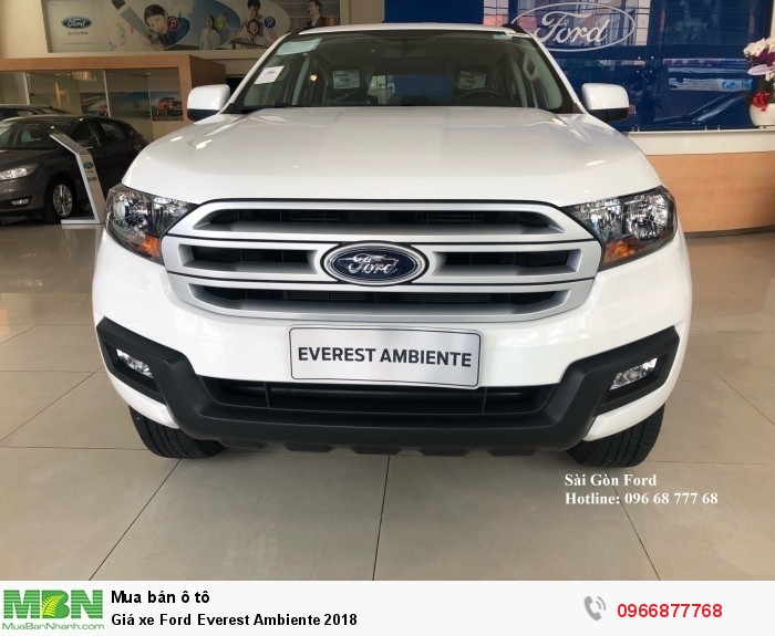 Giá xe Ford Everest 2.0 Titanium AT 4x2 2019