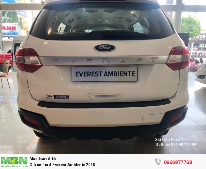 Giá xe Ford Everest 2.0 Titanium AT 4x2 2019