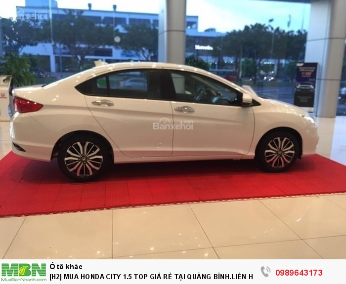 Mua Honda City 1.5 Top Giá Rẻ Tại Quảng Bình.