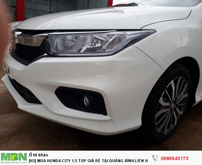 Mua Honda City 1.5 Top Giá Rẻ Tại Quảng Bình.