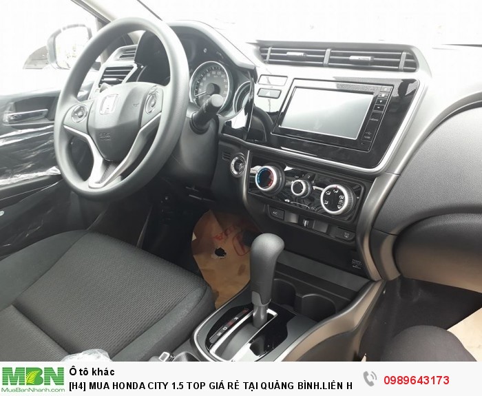 Mua Honda City 1.5 Top Giá Rẻ Tại Quảng Bình.