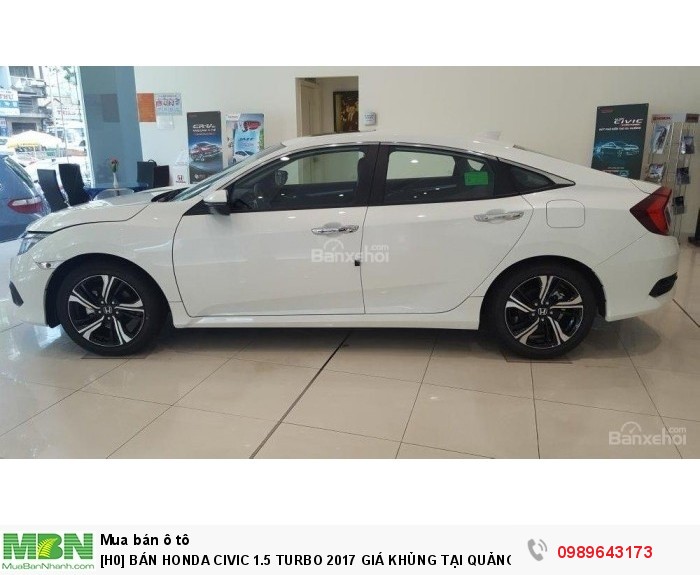 Bán Honda Civic 1.5 Turbo 2017 Giá Khủng Tại Quảng Bình