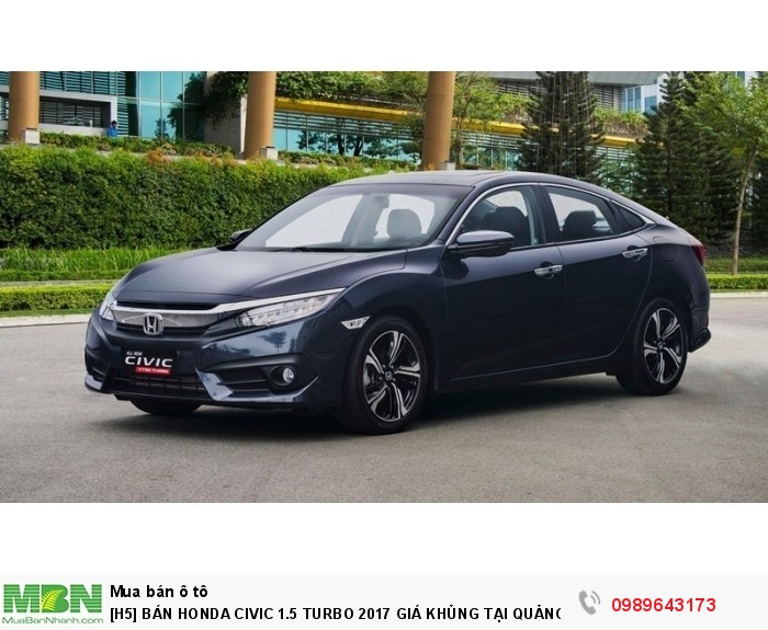 Bán Honda Civic 1.5 Turbo 2017 Giá Khủng Tại Quảng Bình