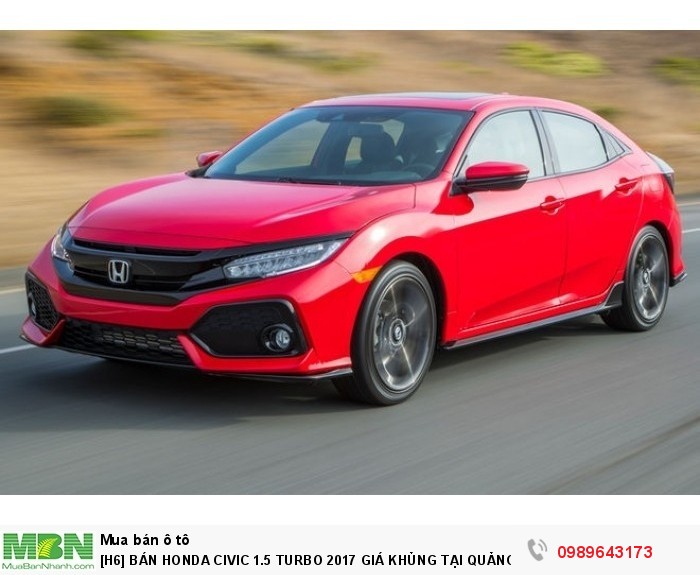 Bán Honda Civic 1.5 Turbo 2017 Giá Khủng Tại Quảng Bình