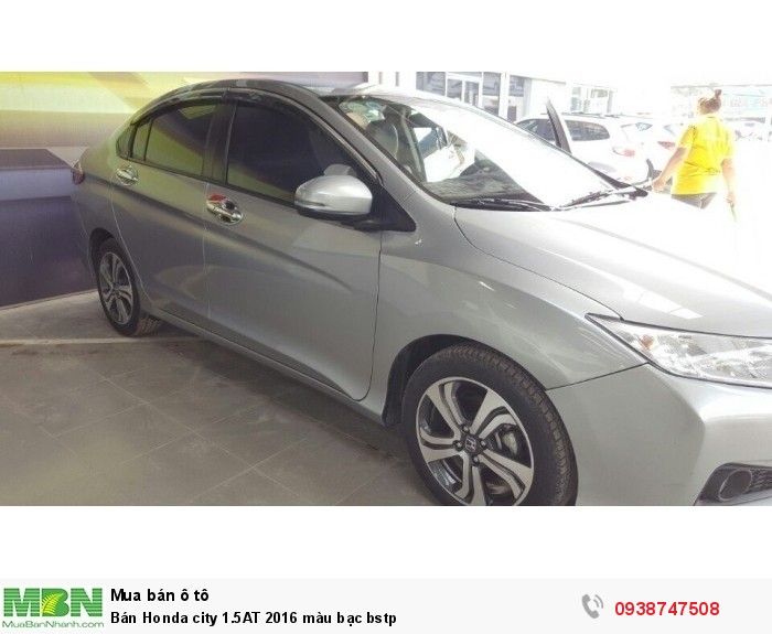 Bán Honda city 1.5AT 2016 màu bạc bstp
