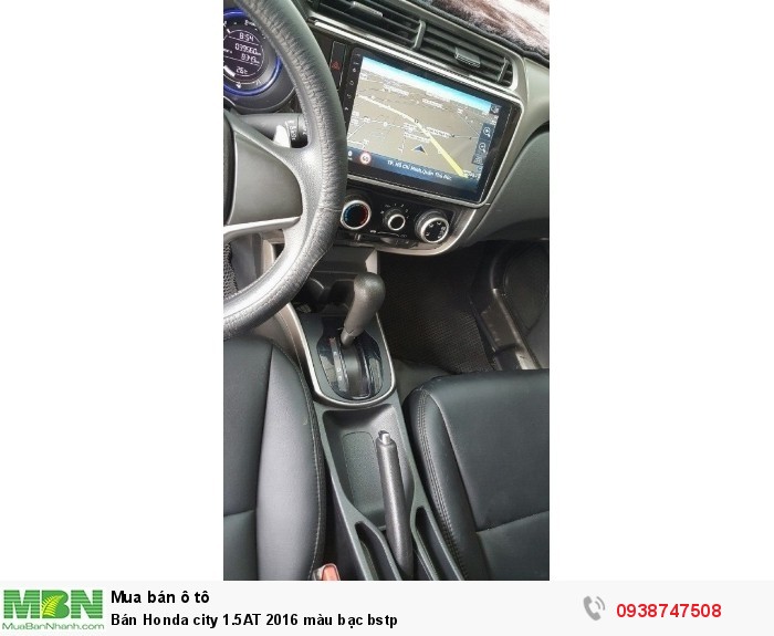 Bán Honda city 1.5AT 2016 màu bạc bstp