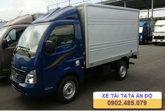 Xe tải TaTa 990kg Thùng Kín | Xe tải TaTa Ấn Độ mới 100%