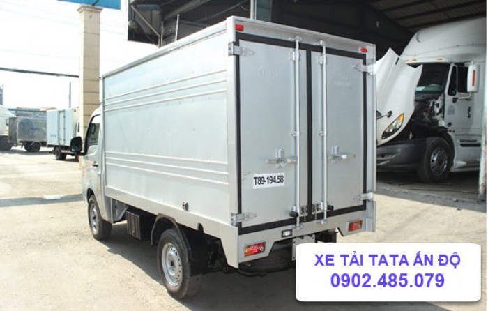 Xe tải TaTa 990kg Thùng Kín | Xe tải TaTa Ấn Độ mới 100%