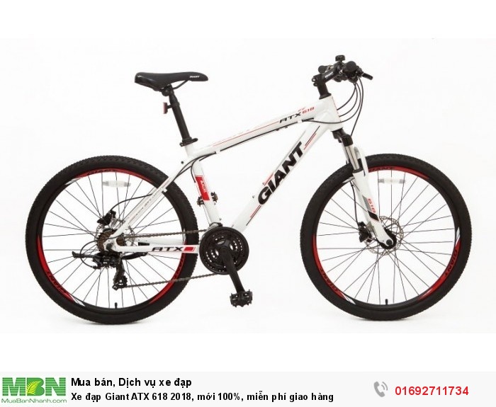 Xe đạp Giant ATX 618 2018, mới 100%, miễn phí giao hàng