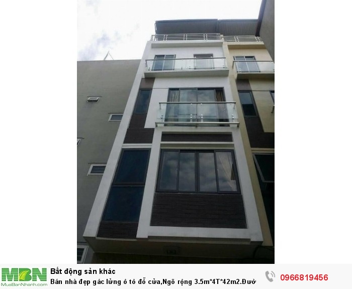 Bán nhà đẹp gác lửng ô tô đỗ cửa,Ngõ rộng 3.5m*4T*42m2. Đường kim giang-Thanh xuân