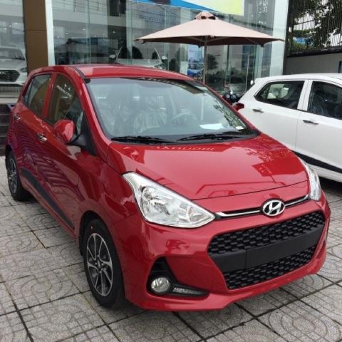 Hyundai Bà Rịa Vũng Tàu Grand i10 1.0MT taxi, màu đỏ, giá 338tr.