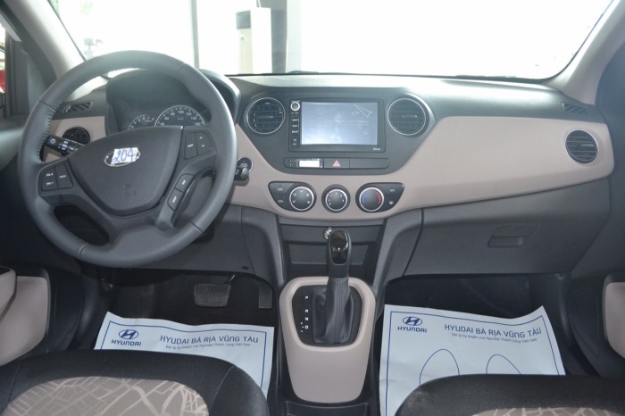 Hyundai Bà Rịa Vũng Tàu Grand i10 1.0MT taxi, màu đỏ, giá 338tr.