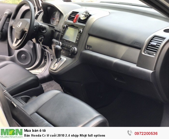 Bán Honda Cr-V cuối 2010 2.4 nhập Nhật full options