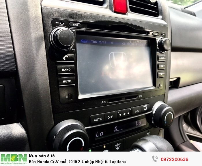 Bán Honda Cr-V cuối 2010 2.4 nhập Nhật full options