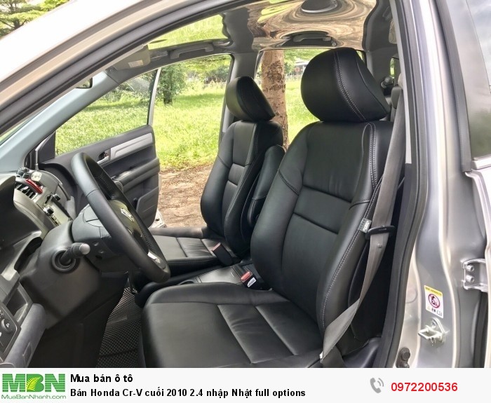 Bán Honda Cr-V cuối 2010 2.4 nhập Nhật full options