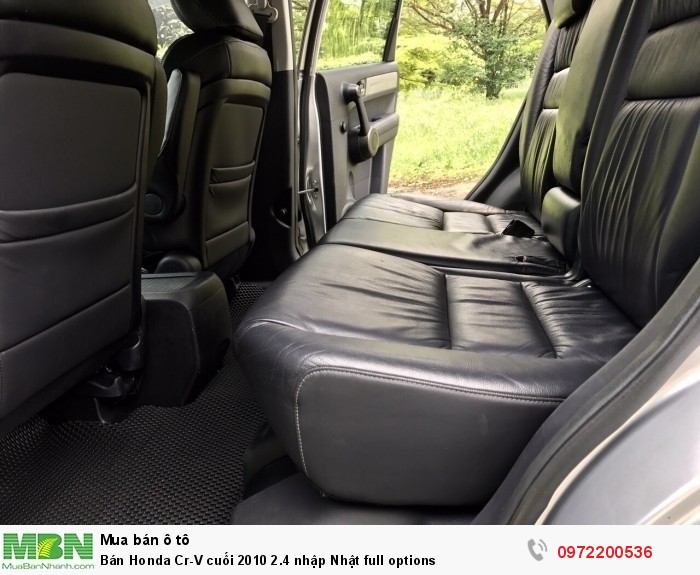 Bán Honda Cr-V cuối 2010 2.4 nhập Nhật full options