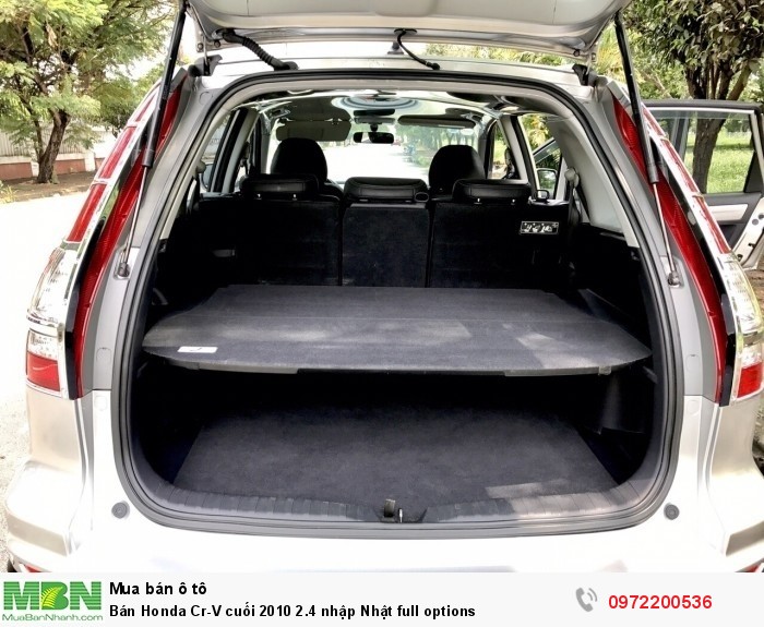 Bán Honda Cr-V cuối 2010 2.4 nhập Nhật full options
