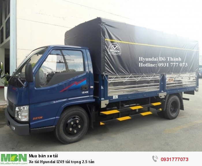Xe tải Hyundai IZ49 tải trọng 2.5 tấn