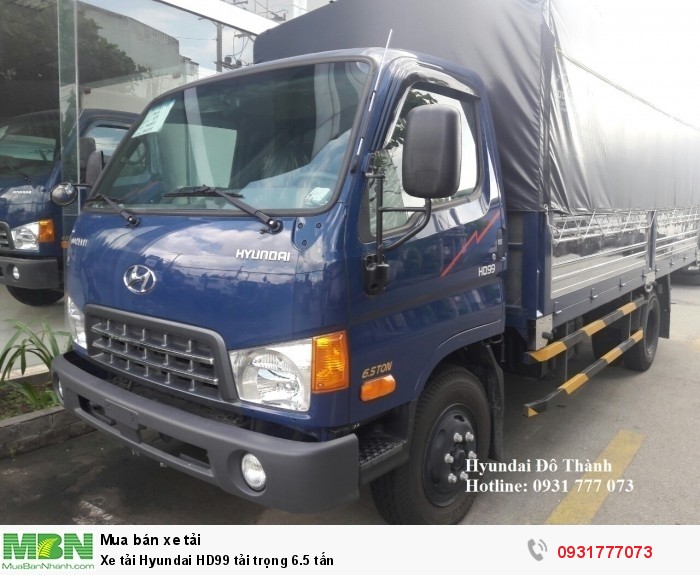 Xe tải Hyundai HD99 tải trọng 6.5 tấn