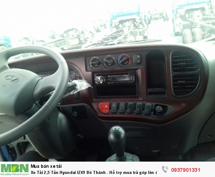 Xe Tải 2,5 Tấn Hyundai IZ49 Đô Thành - Hỗ trợ mua trả góp lên đến 90% giá trị xe.