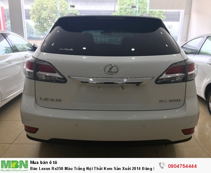 Bán Lexus Rx350 Màu Trắng Nội Thất Kem Sản Xuất 2014 Đăng Ký 2015 Xe 1 Chủ Từ Đầu