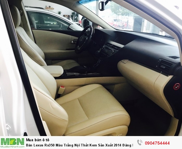 Bán Lexus Rx350 Màu Trắng Nội Thất Kem Sản Xuất 2014 Đăng Ký 2015 Xe 1 Chủ Từ Đầu
