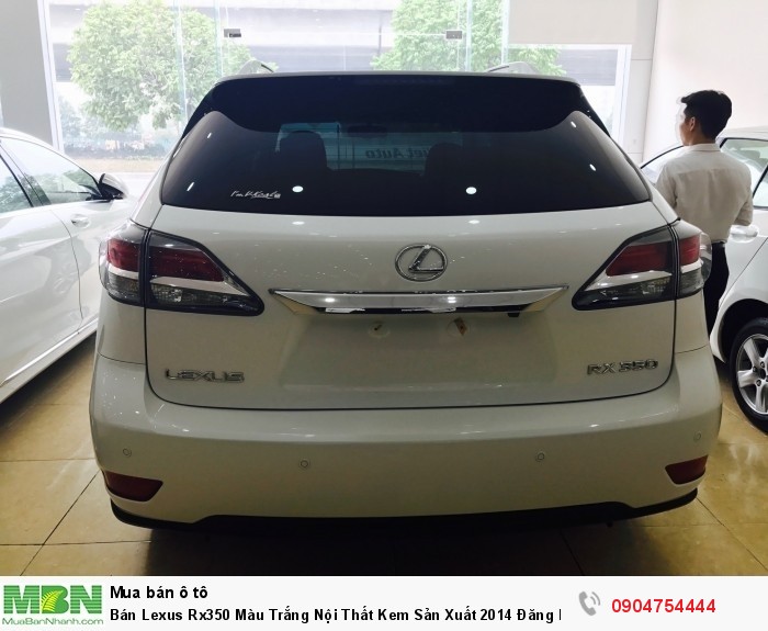 Bán Lexus Rx350 Màu Trắng Nội Thất Kem Sản Xuất 2014 Đăng Ký 2015 Xe 1 Chủ Từ Đầu
