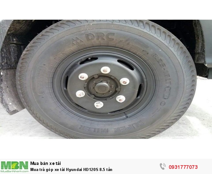 Mua trả góp xe tải Hyundai HD120S 8.5 tấn