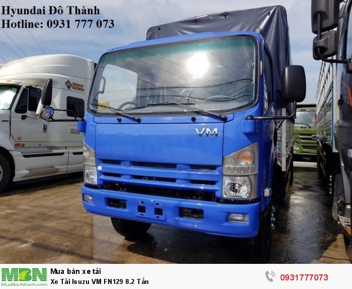 Xe Tải Isuzu VM FN129 8.2 Tấn - Trả trước 150 triệu giao xe ngay
