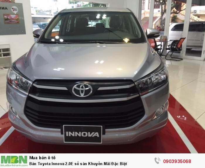 Toyota Innova E 2017 Số Sàn khuyến Mãi LỚN